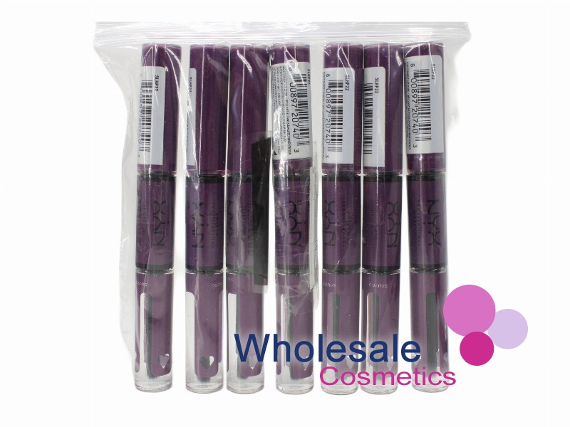 7 x NYX Professional Shine Loud High Pigment Lip Color - 22 SHAKE THINGS UP
